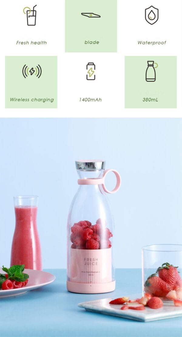 Portable 350ml USB Blender | Ideal for Smoothies & Juices - Image 11