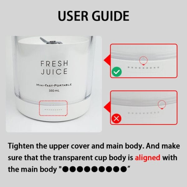 Portable 350ml USB Blender | Ideal for Smoothies & Juices - Image 16