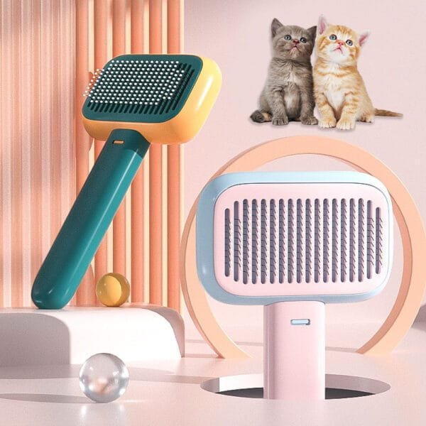 Stainless Steel Pet Grooming Brush for Cats and Dogs