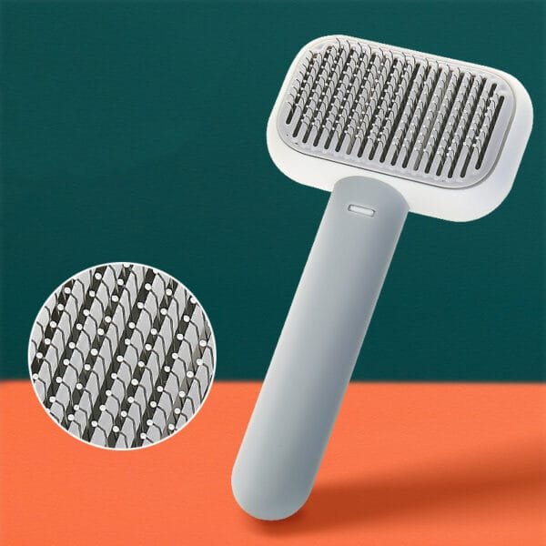 Stainless Steel Pet Grooming Brush for Cats and Dogs - Image 6