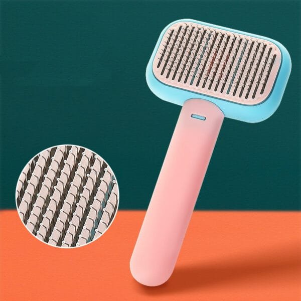 Stainless Steel Pet Grooming Brush for Cats and Dogs - Image 4